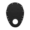 Black Aluminum Timing Chain Cover For 55-95 Chevy SB 283 327 350 400 305 Engines