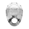 ALUMINUM For CHEVY SB 283-305-327-350-400 TIMING CHAIN COVER - POLISHED