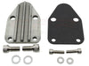 For Chevy SMALL BLOCK ZINC ALLOY FUEL PUMP BLOCK OFF PLATE - RAW