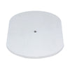 Aluminum 12" Oval Air Cleaner Top Smooth - Polished