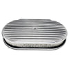 CHEVY-FORD 15" OVAL CHROME ALUMINUM AIR CLEANER - FULL FINNED