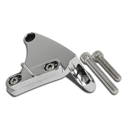 For Chevy Small Block 283-305-327-350-400 Billet Aluminum Timing Tab - Chrome