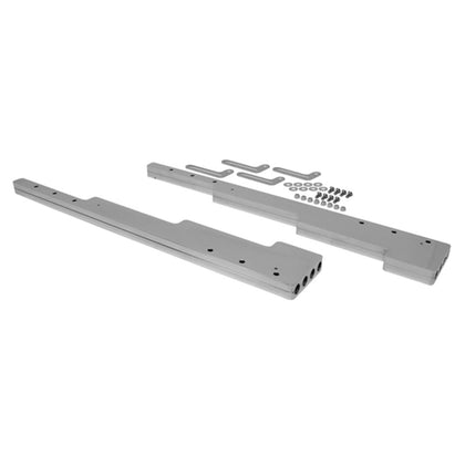 Smooth Chrome Billet Aluminum Wire Loom Set - For Chevy Ford