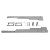 Ball Milled Chrome Billet Aluminum Wire Loom Set - For Chevy Ford