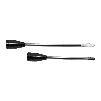 For 1969-89 Car & Truck Billet Aluminum Column Dress Up Kit - Black