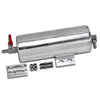 20oz 8x3" Aluminum Radiator Overflow Tank 1/4" Inlet Outlet For Chevy Ford