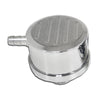 For Chevy Ford Chrome Billet Aluminum Breather W/ Pcv - Ball Milled