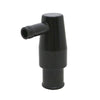 PCV VALVE 3/4" HOSE BARB BLACK BILLET ALUMINUM 0.75 INCH NECK