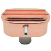 For Chevy Ford Finned Copper Aluminum Breather With Tube For 1.25" Hole