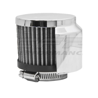 STEEL COTTON FILTER BREATHER CLAMP ON FOR 1 3/8
