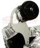 For Chevy SMALL BLOCK AIR CONDITIONER (A-C) BRACKET SET (SWP) - CHROME