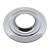 Steel Air Cleaner 12" Round Flat Base - Chrome