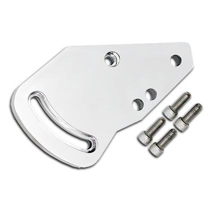 For Chevy TYPE II POWER STEERING BRACKET SET (SWP) - POLISHED