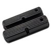 For 62-85 Ford 289 302 351W 5.0 Tall Valve Covers Polished Finned Black Aluminu
