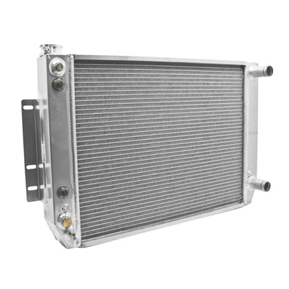 For 1967-69 Chevy Camaro Direct Fit Al Radiator W/At Cooler - Polished