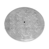 ALUMINUM 14" ROUND AIR CLEANER TOP RAISED FLAMED - POLISHED