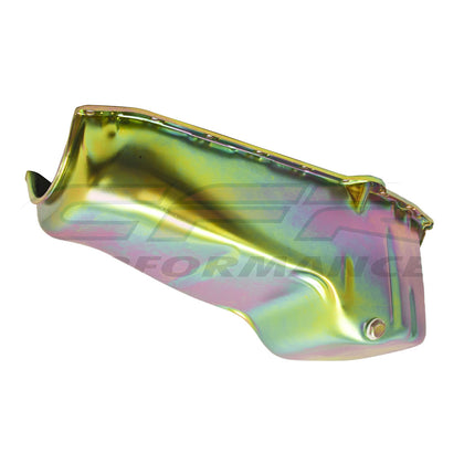 For 1958-79 CHEVY SMALL BLOCK 283-305-327-350-400 STOCK OEM STYLE OIL PAN - ZINC