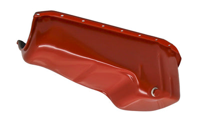 FOR 1980-85 CHEVY SMALL BLOCK 267 283 305 327 350 STOCK CAPACITY OIL PAN ORANGE