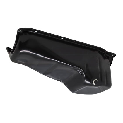 STEEL For 1986-02 CHEVY SMALL BLOCK 305-327-350 STOCK CAPACITY OIL PAN - BLACK