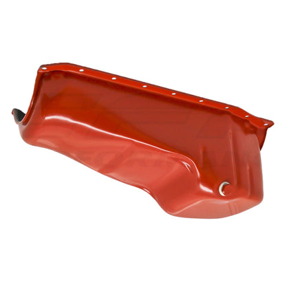 Steel For 1986-02 Chevy Sb Oil Pan 283-350 - Orange