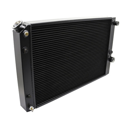 FOR 1970-81 CHEVY CAMARO RADIATOR DIRECT FIT FOR LS CONVERSION BLACK ALUMINUM