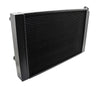 FOR 1970-81 CHEVY CAMARO RADIATOR DIRECT FIT FOR LS CONVERSION BLACK ALUMINUM