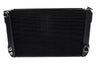 Black 2 Row Aluminum Direct Replacement For 1970-81 Chevy Camaro Chevelle Nova