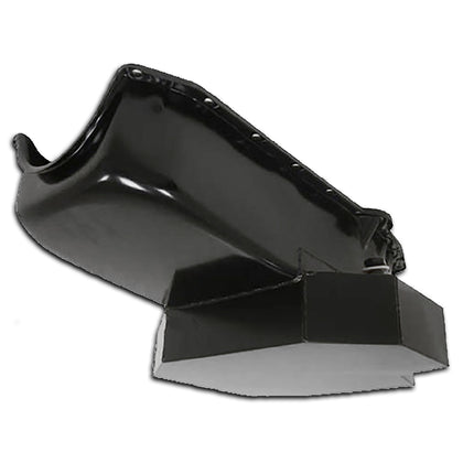 For 1958-79 CHEVY SMALL BLOCK 283-305-327-350-400 CHAMPION RACING OIL PAN BLACK