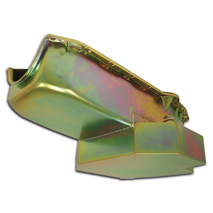 For 1958-79 Chevy Small Block 283-305-327-350-400 Champion Racing Oil Pan - Zinc