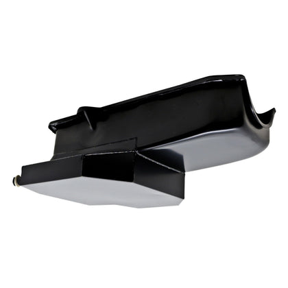 Steel For 1980-85 Chevy Sb 305-427 Road Racing Oil Pan W/ Windage Tray - Black