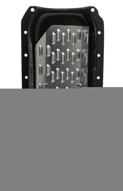 STEEL For 1986-2002 CHEVY SB 305-427 ROAD RACING OIL PAN W- WINDAGE TRAY - BLACK