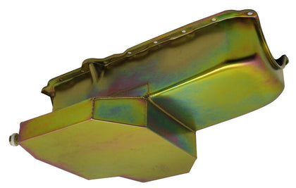 STEEL For 1986-2002 CHEVY SB 305-427 ROAD RACING OIL PAN W- WINDAGE TRAY - ZINC