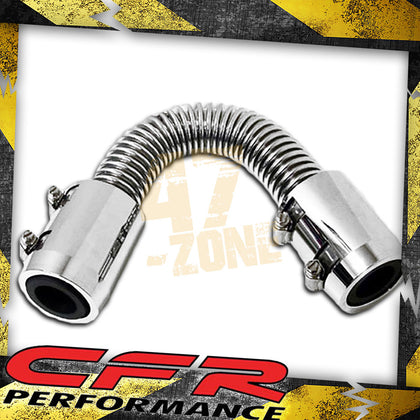 CHROME STAINLESS STEEL 12 INCH RADIATOR HOSE KIT FOR CHEVY Ford