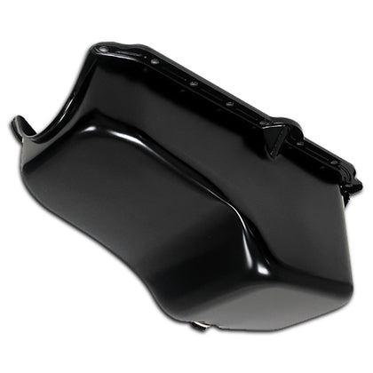For 1986-95 Chevy Gm 262 4.3L V6 Pickup Oil Pan - Black