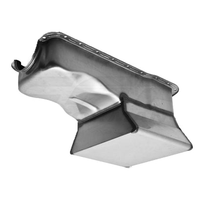 For 1965-87 Ford Small Block 351W Drag Racing Oil Pan - Raw