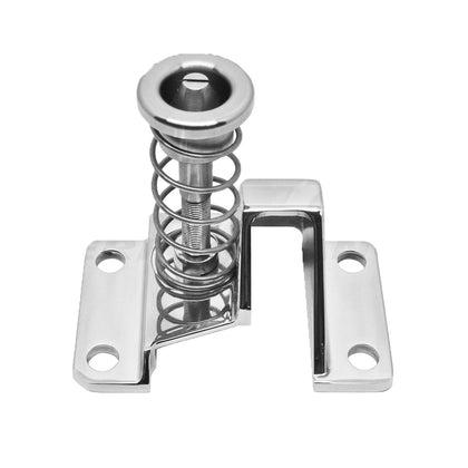 POLISHED FINISH BILLET ALUMINUM UPPER HOOD LATCH FOR 1967-1981 CHEVY CAMARO