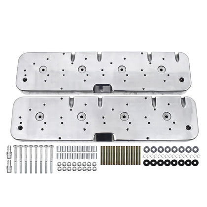 For Chevy Ls Coil Valve Covers Adapter Kit - Polished