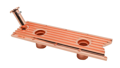 LM7 LQ4 LQ9 LS SERIES ENGINE VALLEY PLATE OIL FILLER HOLE KNOCK SENSOR COPPER