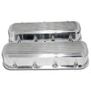 Finned Holeless Aluminum Tall Valve Covers For 65-95 Chevy BB 396 427 454 502