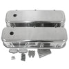 For 1965-95 Chevy Big Block Tall Polished Aluminum Valve Covers - Smooth