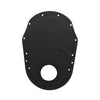 ALUMINUM For 1991-95 CHEVY BB GEN 5 454-502 TIMING CHAIN COVER - BLACK