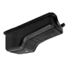 BLACK ALUMINUM OIL PAN POLISHED RETRO FINNED FOR 65-82 FORD SB 260 289 302 V8
