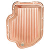 Copper Finish Aluminum Transmission Pan Finned Bottom For Chevy GM Turbo TH-400
