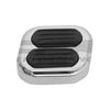 Chrome Street Rod Style Dimmer Switch Pad For Chevy Ford 1-3/4" x 1-1/2"