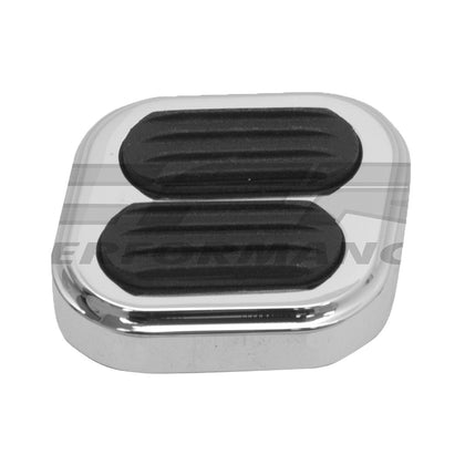 Polished Aluminum Street Rod Dimmer Switch Pad - Chevy Ford