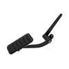ADJUTSTABLE 2 x 4.5 INCH THROTTLE GAS PEDAL BLACK STREET ROD FIREWALL MOUNT