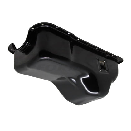 STEEL For 1981-84 Ford 302 5.0L Truck E-F-100-150-250-Bronco Oil Pan - Black