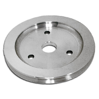 For CHEVY BIG BLOCK MACHINED ALUMINUM CRANK PULLEY - 1 GROOVE (SHORT)