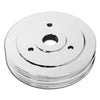For CHEVY BIG BLOCK MACHINED ALUMINUM CRANK PULLEY - 2 GROOVE (SHORT)