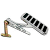 BILLET ALUMINUM For 1955-66 CHEVY BEL AIR IMPALA THROTTLE GAS PEDAL - CHROME